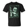 Star Wars The Book Of Boba Fett Outlaw Box Up T-Shirt
