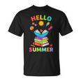 Summer Reading Books Librarian Teacher Last Day Of School T-Shirt Summer Reading Books Librarian Teacher Last Day Of School T-Shirt