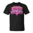 Super Glam-Ma Superhero Grandmother Comic Book T-Shirt Super Glam-Ma Superhero Grandmother Comic Book T-Shirt