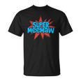 Super Grandmother Comic Book Hero Tshirt Super MeeMaw T-Shirt