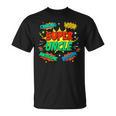 Superhero Uncle Costume For Men Comic Book Birthday T-Shirt
