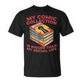 Superheroes Art Graphic Novels Comic Books T-Shirt
