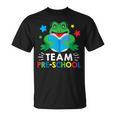 Team Pre-School Reading Frog Back To School Book Lover T-Shirt
