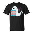 Threadless Grey Sky Chai Trans Book Pride Ghost Graphic T-Shirt