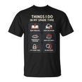 Thriller Reader Things I Do In My Spare Time Book Lover T-Shirt Thriller Reader Things I Do In My Spare Time Book Lover T-Shirt