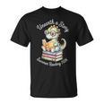 Unearth A Story Summer Reading 2026 Cute Dino Book Lover T-Shirt