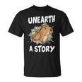 Unearth A Story Summer Reading Program 2026 Capybara Book T-Shirt