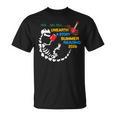 Unearth a Story T-Rex Reading a Book Summer Reading 2026 T-Shirt