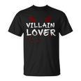 Villain For Book Lovers Reading Clothing Girls Pajamas T-Shirt