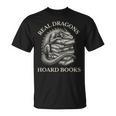 Vintage Dragons & Books Dark Academia Librarian T-Shirt Vintage Dragons & Books Dark Academia Librarian T-Shirt