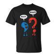 Wait What Comma Question Mark Reading Book Lover Teacher T-Shirt