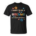 I Want To Be A Schwa Read Book Reading Librarian T-Shirt