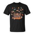 Whimsical Kids Reading Bookshelf T-Shirt