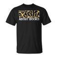 Wild About Books Leopard I Love Reading Book Lover T-Shirt