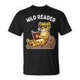 Wild Reader Cool Jaguar With Sunglasses Reading Book Kids T-Shirt