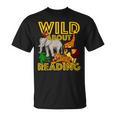 Wild About Reading Back To School Teacher Books Read T-Shirt