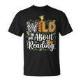 Wild About Reading Books Reader Lover Librarian Bookworm T-Shirt