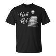 Wine Lovers WELL RED Book Club Drinking T-Shirt