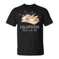 Women A New Chapter Begins Floral Book Retirement Teacher T-Shirt Women A New Chapter Begins Floral Book Retirement Teacher T-Shirt
