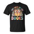 Women's 100 Days In The Books Cute Apple Reading School T-Shirt Women's 100 Days In The Books Cute Apple Reading School T-Shirt