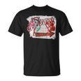 Women's DCC The Desperado Club So Fun It Hurts Graffiti Sign Book T-Shirt Women's DCC The Desperado Club So Fun It Hurts Graffiti Sign Book T-Shirt