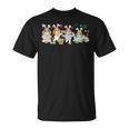 Women's Group Bunny Beagles Easter Reading Book Hunting Eggs Owner T-Shirt Women's Group Bunny Beagles Easter Reading Book Hunting Eggs Owner T-Shirt