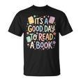 Women's It’s A Good Day To Read A Book Cute Teacher Reading T-Shirt Women's It’s A Good Day To Read A Book Cute Teacher Reading T-Shirt