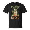 Women's Plant A Seed Read Summer Reading 2026 Teacher Librarian Book T-Shirt