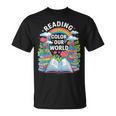 Women's Reading Colors Our World Rainbow Books Kids T-Shirt