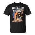Women's Unearth A Story Rainbow Treasure Book Summer Reading 2026 T-Shirt