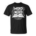 Word Nerd Reading Book Lover Bookworm Bookish Librarian T-Shirt Word Nerd Reading Book Lover Bookworm Bookish Librarian T-Shirt
