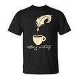 Writer I Author I Book Literature I Coffee And Writing T-Shirt