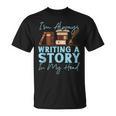 Writing Quill Book Novel Writer & Published Author I'M T-Shirt