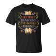 They Didn't Ban Books They Banned Thinking T-Shirt