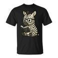 Zebra Reading Book Lover T-Shirt