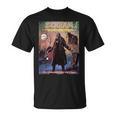 Zombie Halloween Horror Vintage Comic Book Retro Scary T-Shirt