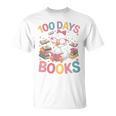 100 Days In The Books Goose Reading 100th Day Of School T-Shirt