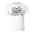 14th Birthday Chapter 14 Reading Book Lover Bookworm Girls T-Shirt