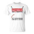 16th Birthday Boy Girl Party Guest Book T-Shirt 16th Birthday Boy Girl Party Guest Book T-Shirt