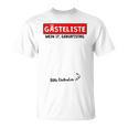 17th Birthday Party Guest Book 17 Years Man Woman T-Shirt 17th Birthday Party Guest Book 17 Years Man Woman T-Shirt