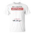 17th Birthday Party Guest Book 17 Years T-Shirt