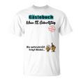 18th Birthday Guest Book 18 Years Girl Boy T-Shirt 18th Birthday Guest Book 18 Years Girl Boy T-Shirt