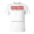 18th Birthday Guest Book Shirt Party And Celebration Idea T-Shirt