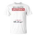 19th Birthday Party Guest Book 19 Years T-Shirt 19th Birthday Party Guest Book 19 Years T-Shirt