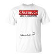 40th Birthday Party Guest Book 40 Years Man Woman T-Shirt 40th Birthday Party Guest Book 40 Years Man Woman T-Shirt