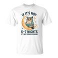 6-7 Nights Reading Owl On Moon Book Lover Reading T-Shirt