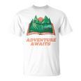 Adventure Awaits a Idea For Book Lovers T-Shirt