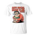 Anti Social Book Club Vintage Retro Reader Art Premium Tri-Blend T-Shirt