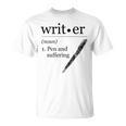 Author Book Writer Journalist Novelist T-Shirt