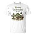 Avoiding Shenanigans Irish St Patricks Day Book Reader T-Shirt